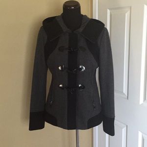Vintage Guess WOMENS Hooded Coat Jacket